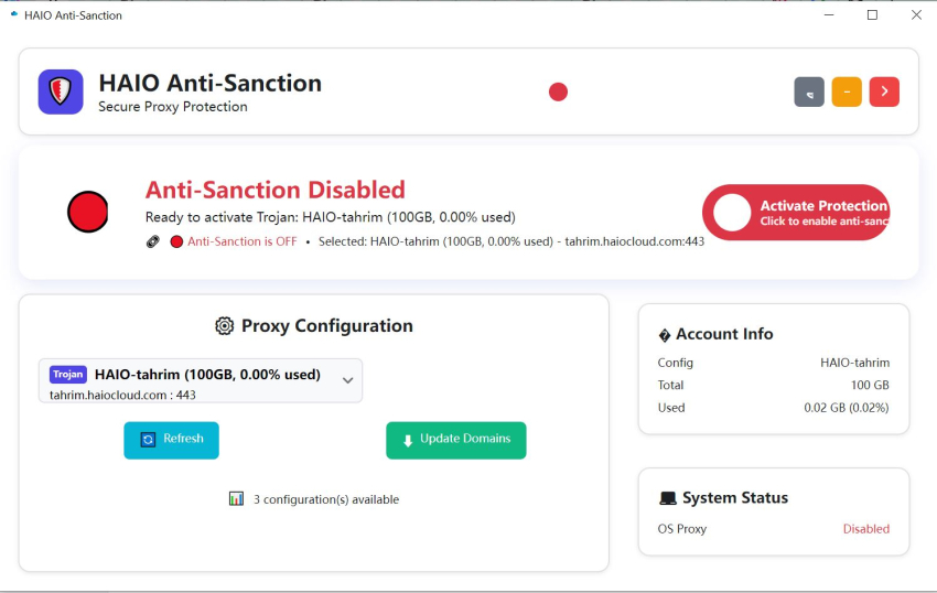 اپلیکیشن تحریم شکن هایو