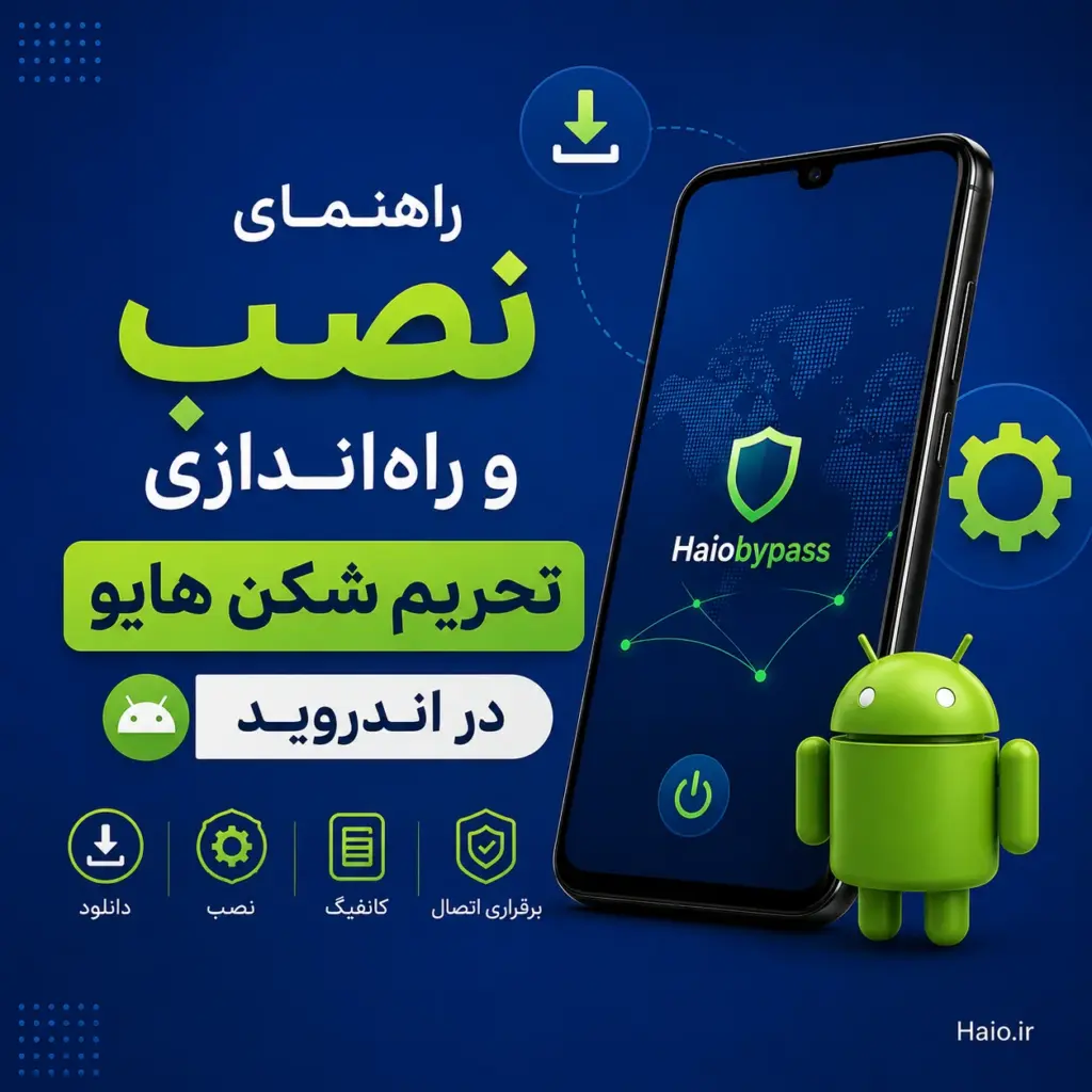 راهنمای کامل نصب و استفاده از تحریم شکن هایو در اندروید